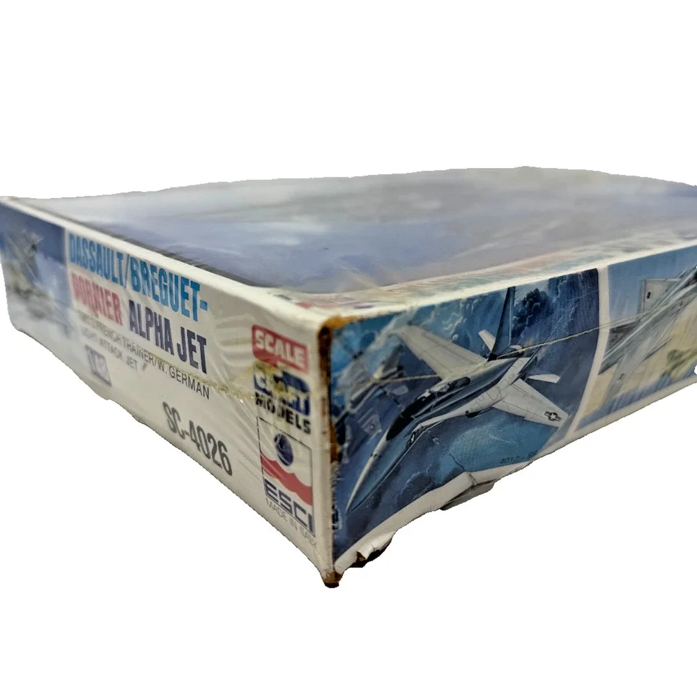 ESCI 4026 Alpha Jet A/E 1:48 Model Kit Vintage 1980s Sealed Italy